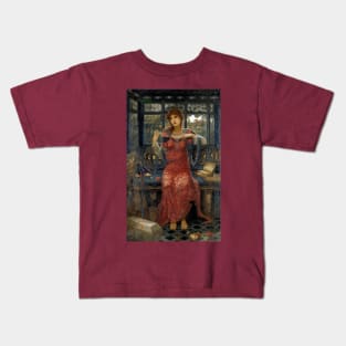 Oh Swallow, Swallow - John Melhuish Strudwick Kids T-Shirt